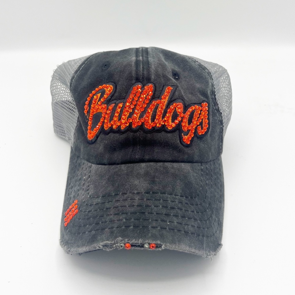 BULLDOGS Bling Baseball Cap!